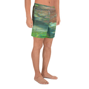 Men's Athletic Long Shorts - Ocean Reef