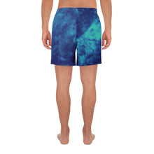 Load image into Gallery viewer, Men&#39;s Athletic Long Shorts - Ray Blue