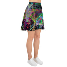 Load image into Gallery viewer, Psychedelic Pathways Skater Skirt