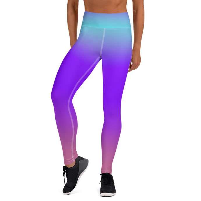 Purple Ombre Yoga Pants