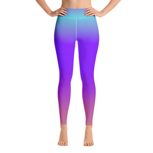Purple Ombre Yoga Pants