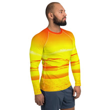 Load image into Gallery viewer, Tequila Sunrise Men&#39;s Rash Guard