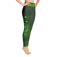 Load image into Gallery viewer, Green Tourmaline Yoga Pants