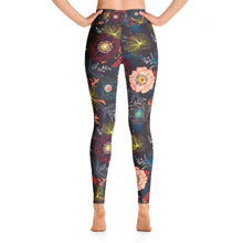 Load image into Gallery viewer, Flower Garden Yoga Pants