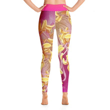 Load image into Gallery viewer, Wild Rose Yoga Pants