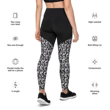 Load image into Gallery viewer, Chainmail Sports Leggings