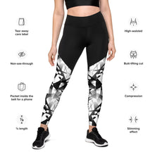 Load image into Gallery viewer, Abstract Sports Leggings