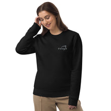 Load image into Gallery viewer, The Essential Unisex Eco Sweatshirt in Black &amp; White