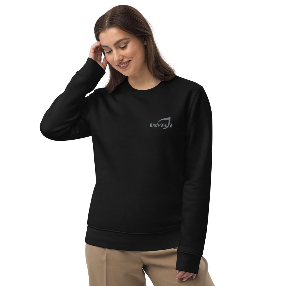 The Essential Unisex Eco Sweatshirt in Black & White