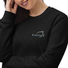 Load image into Gallery viewer, The Essential Unisex Eco Sweatshirt in Black &amp; White