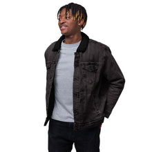 Load image into Gallery viewer, Think Green Eco Unisex Denim Sherpa Jacket